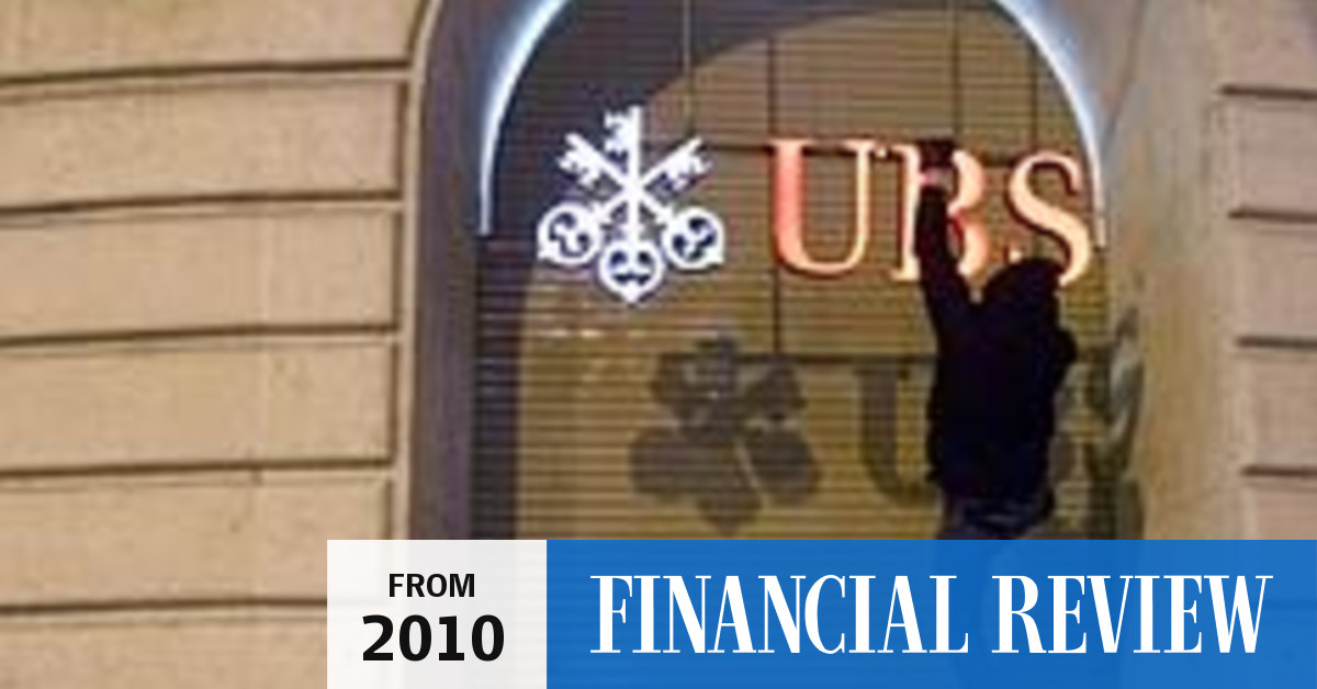 UBS leads with the biggest deals